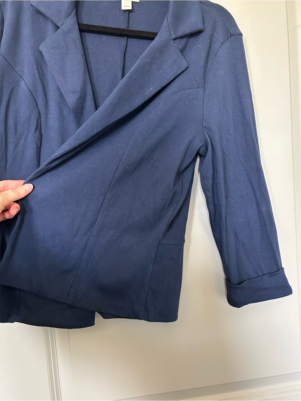 Maison Jules Navy Open-Front Blazer - Picture 4 of 7